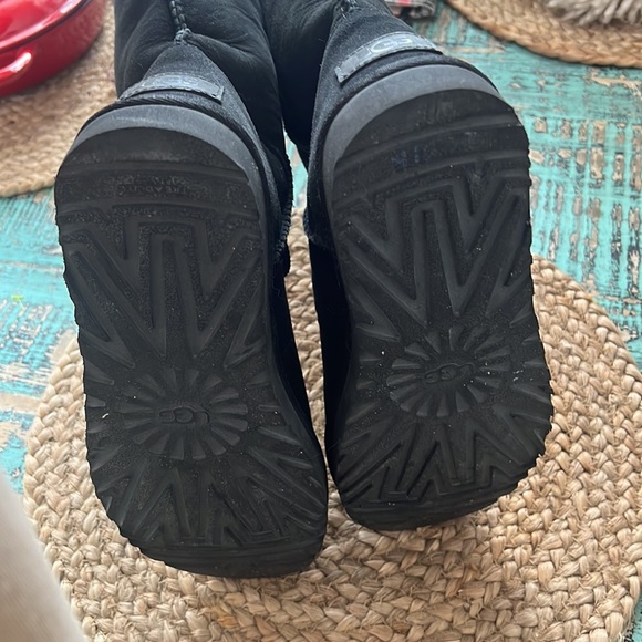SOLD- Womens UGG Classic Tall II Boot - Black - Picture 3 of 4